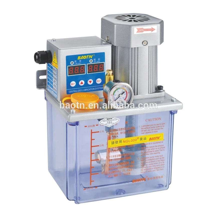 

centralized lubrication grease pump 3L twin timer grease lubrication pump