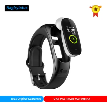 

2 in 1 Sport Wristband with Bluetooth 5.0 Wireless Headphone Smart Call Bracelet Fitness Tracker for Redmi Note 9 Pro, iPhone 11