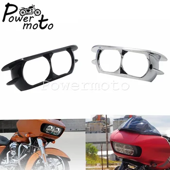 

Motorcycle Headlight Fairing Bezel Cover For Harley CVO Road Glide Ultra FLTRU FLTRX FLTRXSE FLTRUSE Special FLTRXS 2015-2019