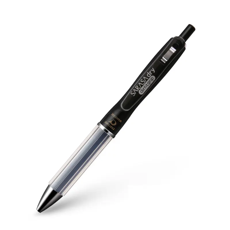 1 шт. гелевая ручка ZEBRA JJZ49 SARASA сухая воздушная подушка против усталости 0,5 мм сменный мягкий держатель черная ручка для воды - Цвет: black 0.5mm