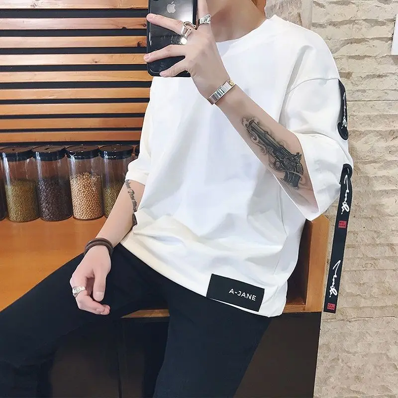 Shirt Oversized Men Tops Japan Style 