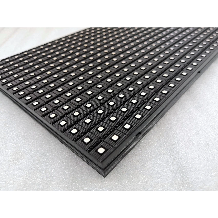 Outdoor P10 Full Color RGB SMD 320*160mm 32*16 Pixels 1/4 Scan LED Dot Matrix Module