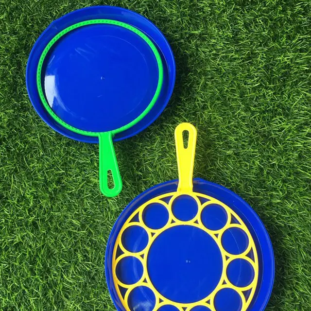 Bubble Machine Blowing Bubble Tool Soap Bubble Maker Blower Set Big Bubble Dish Outdoor Funny Gift Toys For Children Bubble Wand 5