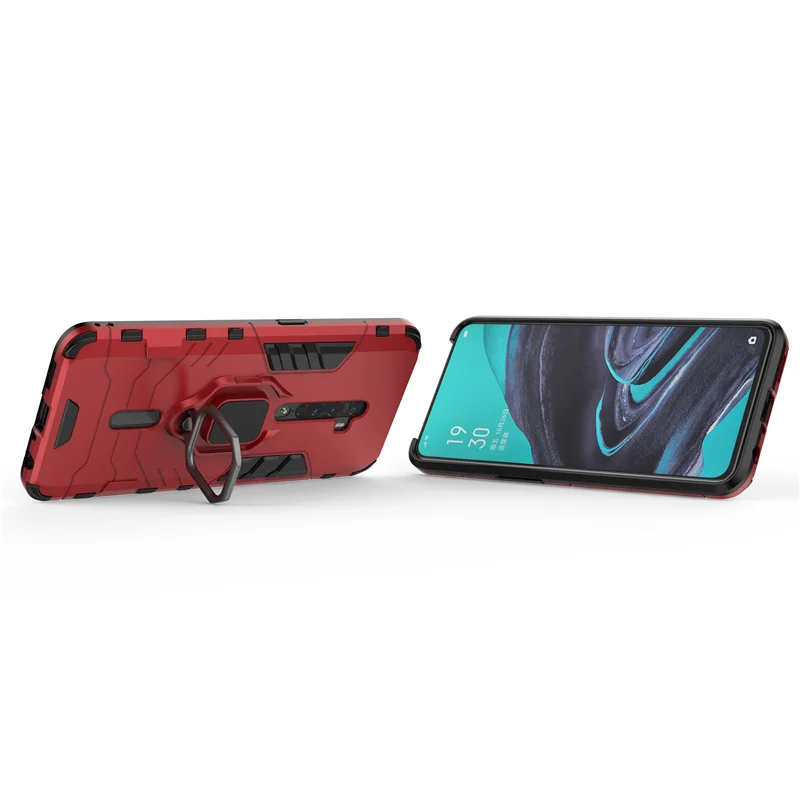 Чехол для OPPO Reno 10X Zoom Reno2, адсорбционное кольцо, держатель, противоударный жесткий защитный чехол на заднюю панель, чехол для OPPO Reno Z, чехол для телефона