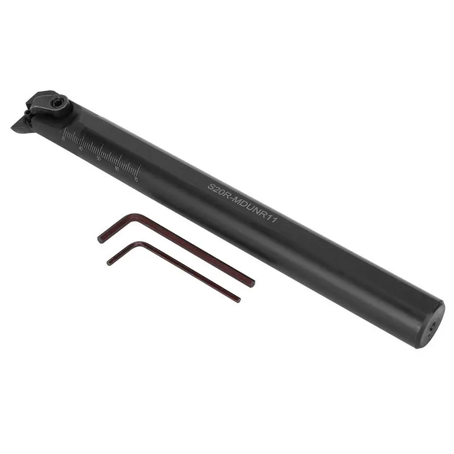 

S20R-MDUNR11 Lathe Boring Bar Turning Tool Holder With 2 Wrench High Hardness