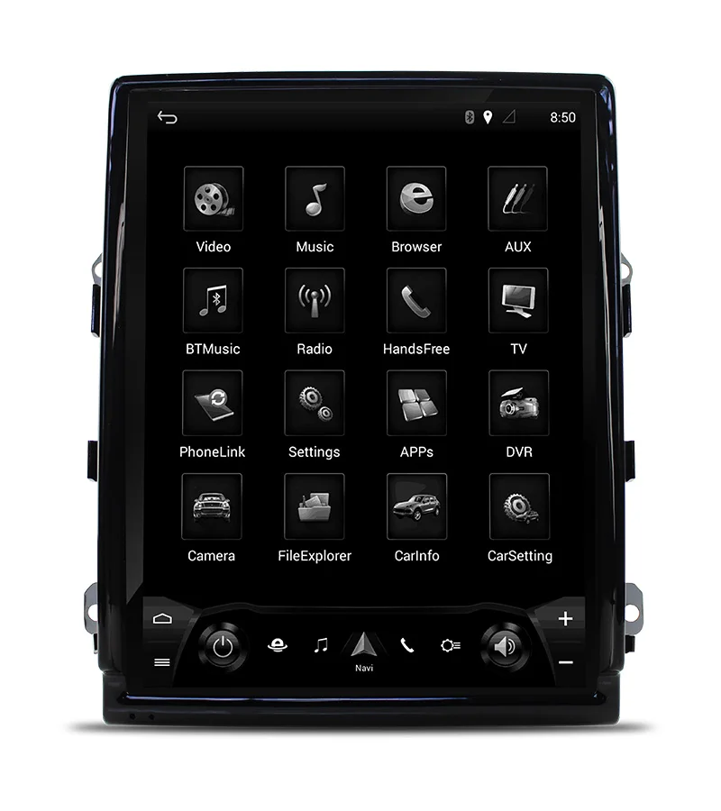 Автомагнитола в вертикальном стиле Tesla 10 4 дюйма Android 9 0 без DVD GPS навигатора радио
