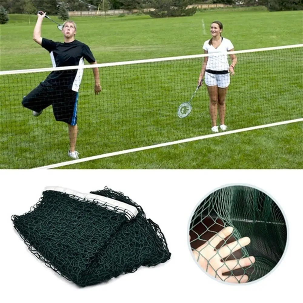 Outdoor Sport Badminton Net Shuttlecock Mesh Entertainment Standard Training 