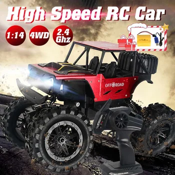 

1:16 RC Car 2.4G Bigfoot Remote Control Buggy Model Off-Road Vehicle climbing Trucks toys For Boys Kids Gift Jeeps