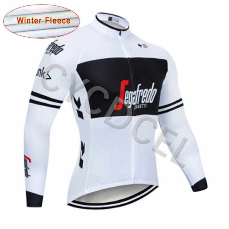 Мужская зимняя термо-флисовая футболка для велоспорта с длинным рукавом Ropa ciclismo, одежда для велоспорта, одежда для велоспорта maillot invier