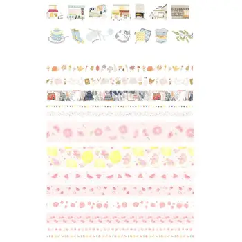 

8Pcs Fruit Washi Tape Adhesive Tape DIY Scrapbooking Sticker Label Masking Tapes