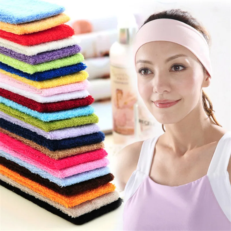 goody hair clips 3pcs Wide Hairband Yoga Spa Bath Shower Makeup Wash Face Cosmetic Headband For Women Ladies Make Up Accessories black head scarf