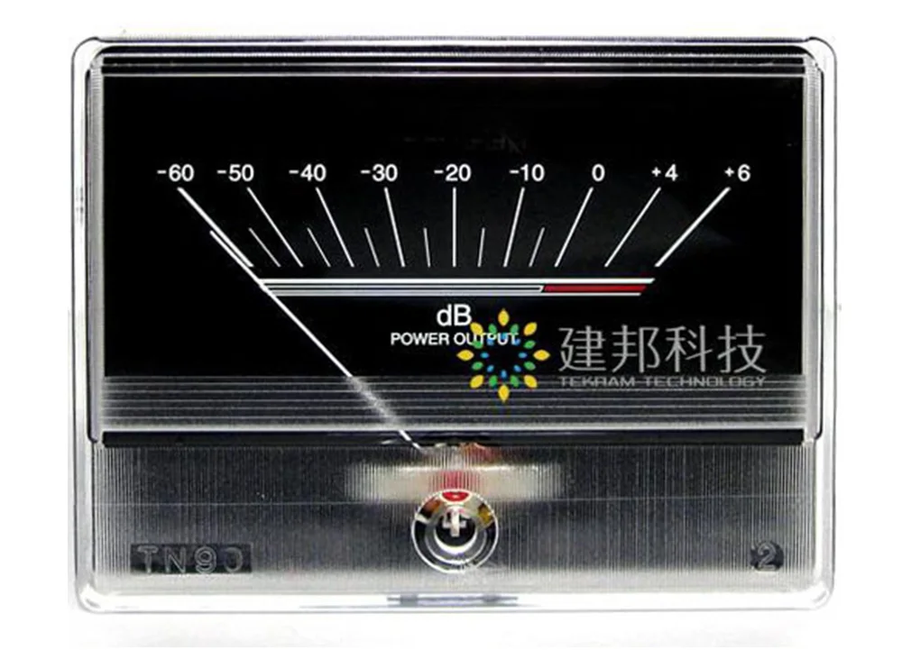 2pc TN-90 DENON VU Meter+1pc Driver Board Head Tube Amplifier Level Meter Audio DB Table Bridge Power Sound Pressure Backlight