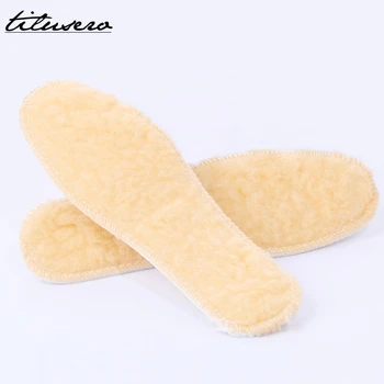 

Keep Warm Heated Cashmere Thermal Insoles Thicken Soft Breathable Winter Sport Shoes Insert For Man Woman Boots Pad Sole D026
