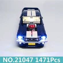 Lepinblocks King Bricks 21047 Ford Mustang Technic модель автомобиля Строительные блоки Набор 10265 Creator Expert игрушки для детей подарок