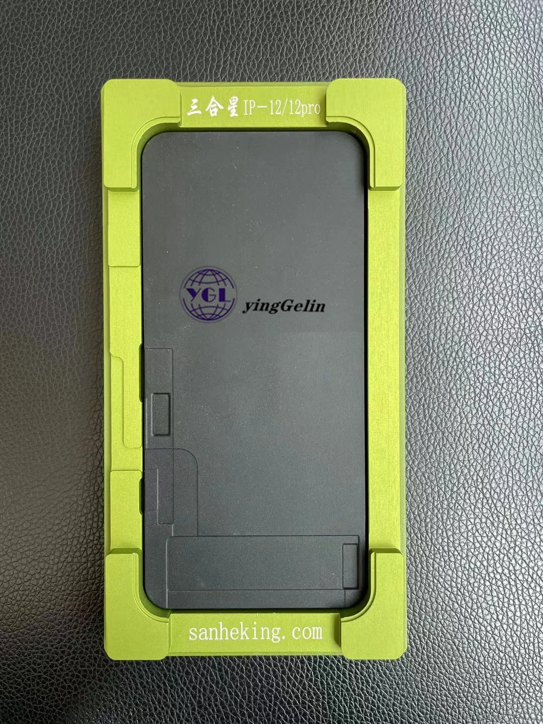 

Universal laminating mold for iPhone 12 12ro Touch Screen Glass Frame TP OCA Laminate Mould Unbent flex cable