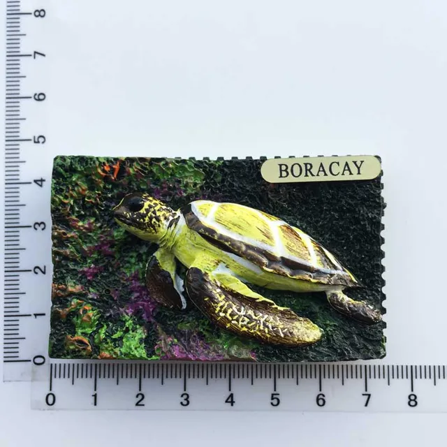 World Travel Countries Fridge Magnet Marine Boracay Philippines Cute Sticker Creative Paste Kids Like Souvenir Stereo 3d Fridge Magnets Aliexpress