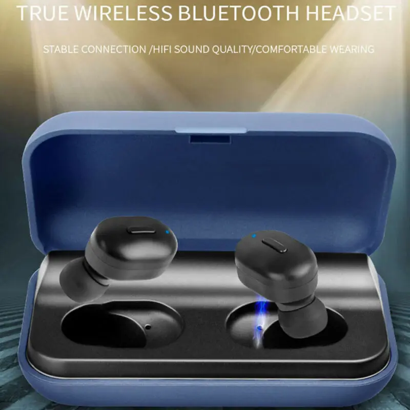 Bluetooth 5 0 Headset TWS Wireless Earphones Mini Earbuds Stereo HiFi Sport Earphone IPX6 Waterproof With Mic