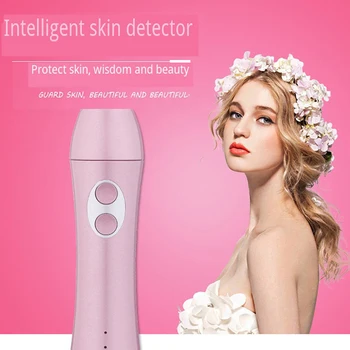 

Skin Analyzer Portable Electric Hair Analyser Machine Skin Moisture Detector Moisture Tester Dermoscopy Oil Content Care Tool