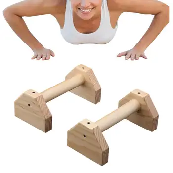 

2 push-ups wooden push-ups single and double handle inverted stand push-ups double pole ladies men portable fitness equipment