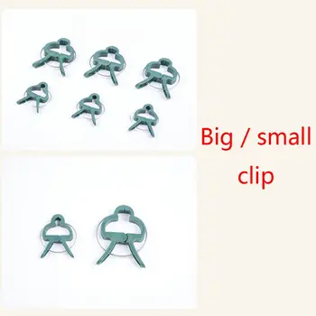 

31pcs/set Plant Clips Cable Tie Greenhouse Support Fixed Seedling Rod Clamp Fastener Tools for Climbing Plants Bundle