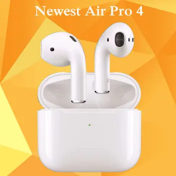 

Upgrade New Air Pro 4 TWS Wireless Earphone Rename GPS Volume Control Function Bluetooth V5.2 Headphone Touch Control Earbuds