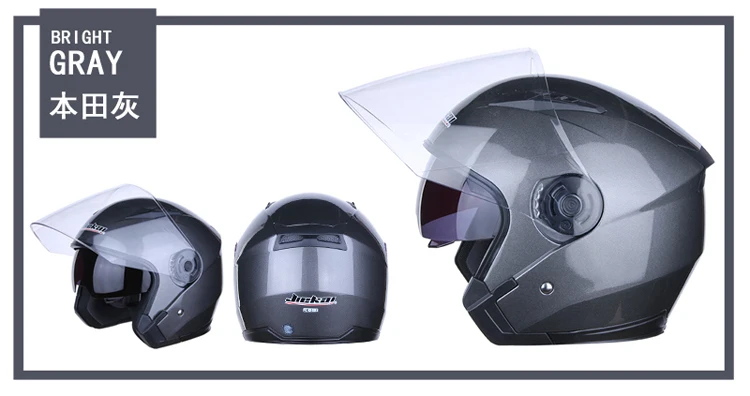 H00c39139659c4e44ba64ca4a11bfd383j Helmet Scooter Electric Motorbike Motor Van Men Women Vintage Double Visor Helmets Suitable for Four Seasons M-XL Mallzona