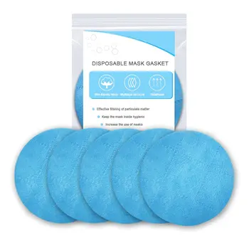 

Disposable Mouth Face Mask Replacement Pad Round Masks Gasket Safety Anti Dust Breathable Protective Mask Cotton Mat