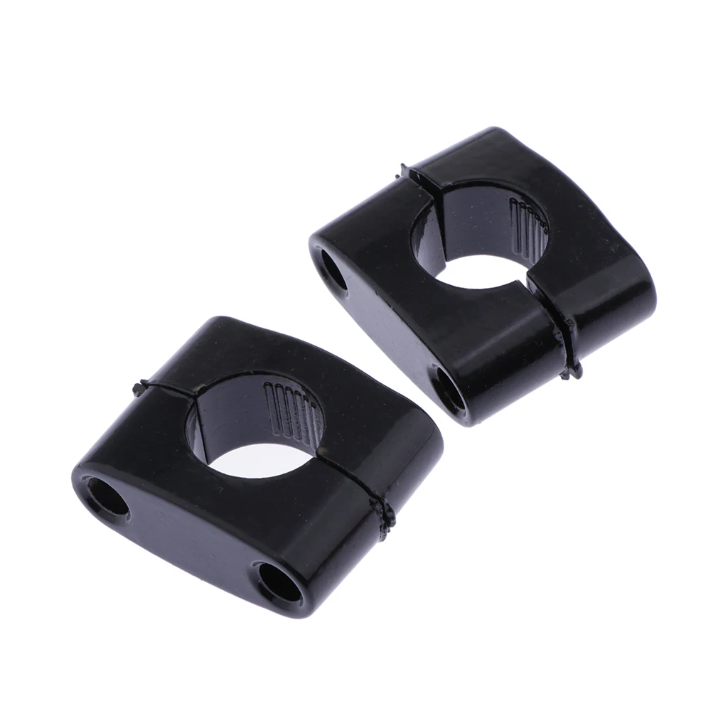 MagiDeal 22mm Black CNC Alloy Handlebar Riser Mount Clamp Adapter Universal