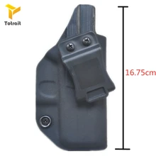 Totrait IWB KYDEX кобура подходит для Glock 43 Glock 43X на заказ кобура для пистолета Внутри Скрытого Ношения принадлежности для пистолета для охоты
