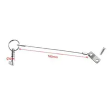 *#Best Price 2X Marine Boat Top Bimini Quick Release Pin 1/4 316 Stainless Steel W/ Lanyard *#Best Price 2X Marine Boat Top Bimini Quick Release Pin 1/4 316 Stainless Steel W/ Lanyard