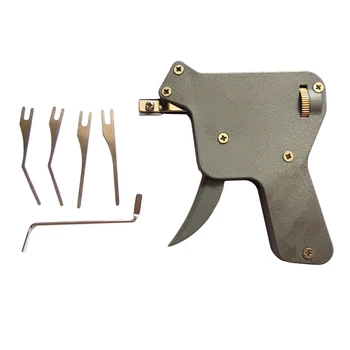 

Strong Lock Door Opener Gun-Repair Tool Kit Key Stainless Steel High Quality Convenient Easy To Use Home Supplies