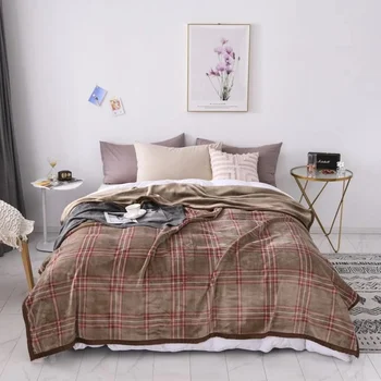 

Super Soft Bedroom Luxury Bed Blanket Double-sided Thick Warm And Soft Multifunctional Blanket 150x200cm,200X230cm