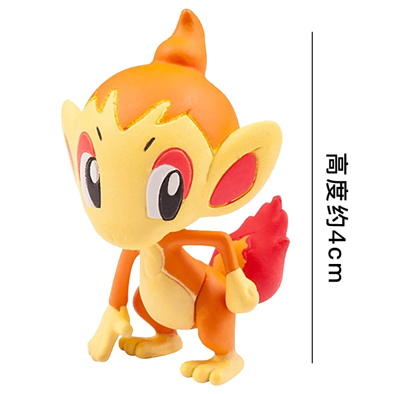Takara Tomy Pokemon Moncolle-EX Sun Moon 4 см мини-игрушка Коллекция фигурка chichimchar Новинка 975830