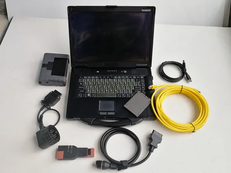  FOR bmw icom 2 With laptop cf52 ram 4g car diagnostic computer with software ista expert mode 480gb