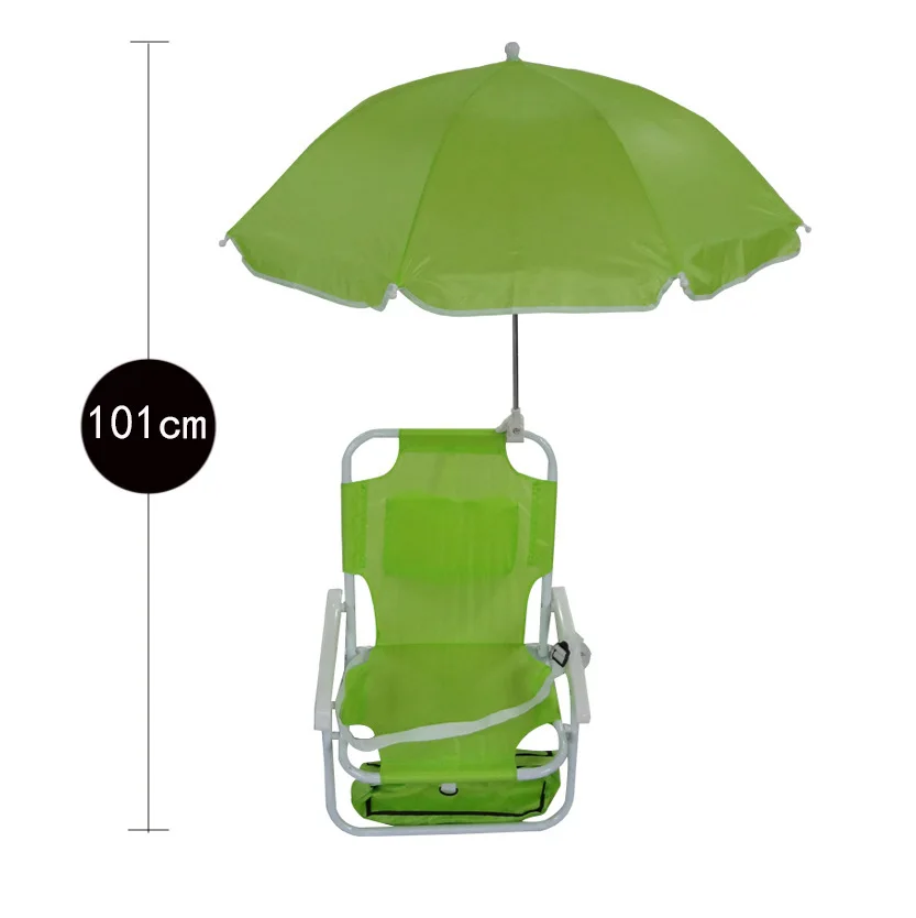 

Outdoor Beach Folding Chairs Children's Beach Chairs with Umbrellas Multifunctional Photo Artifacts Portable Recliners