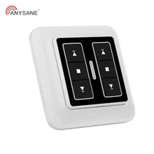 Universal Garage Door Remote Control Controller Switch Portable Wall 2CH Rf Receiver Transmitter For Smart Home