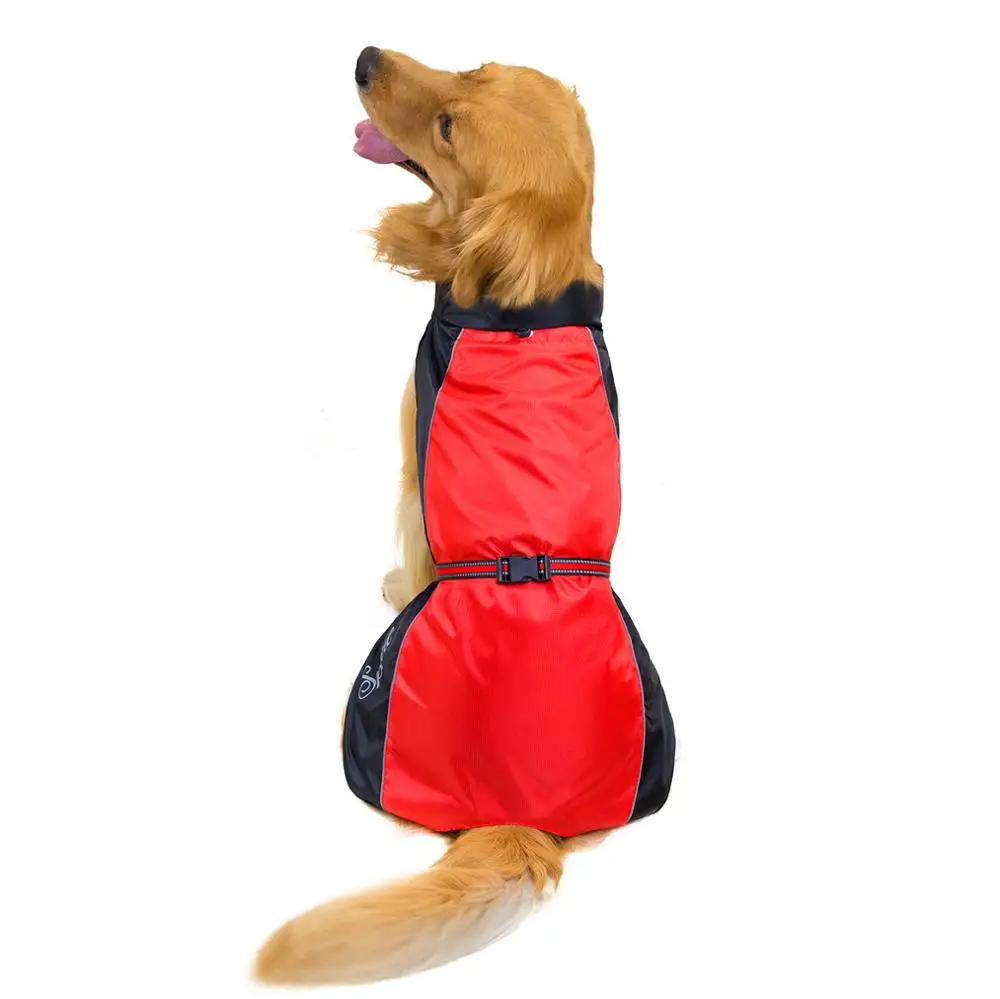 New Pet Dog Rain Coat Waterproof Jackets Breathable Assault Raincoat for Big Dogs Cats Apparel Clothes Supplies 7XL 8XL 9XL | Дом и сад