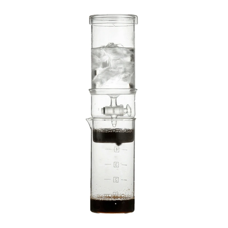 

400Ml 5Cup Dutch Coffee Cold Water Glass Drip Ice Maker Brew Machine Home Office
