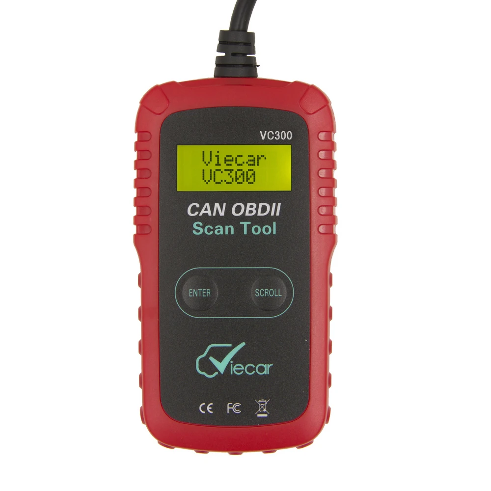 Viecar VC300 ELM327 OBDII диагностический интерфейс Автомобильный сканер CY300 поддержка SAE J1850 протокол obd 2 elm 327