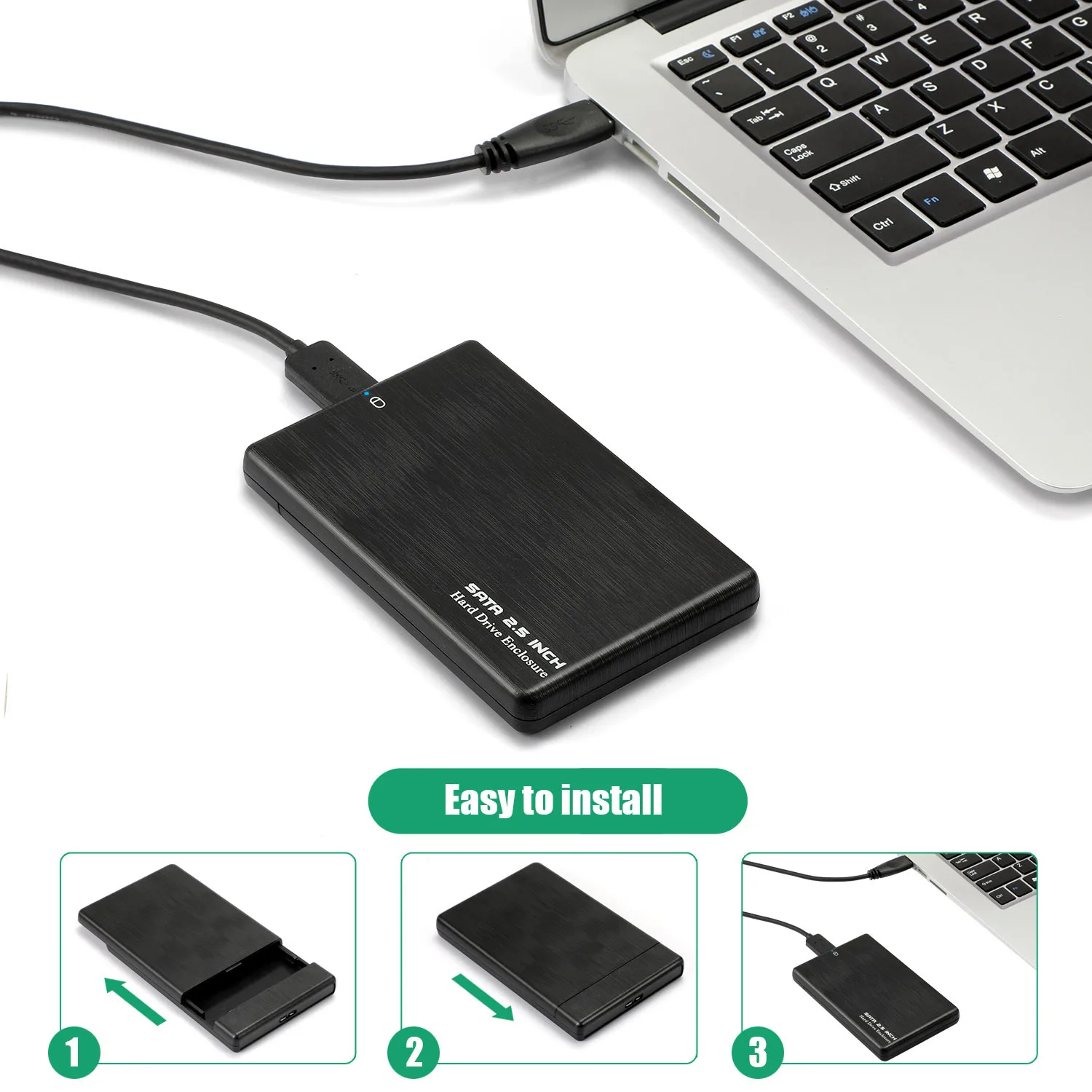 Карман для внешнего жесткого диска 2 5 дюйма SATA на USB 3 0 | Компьютеры и офис