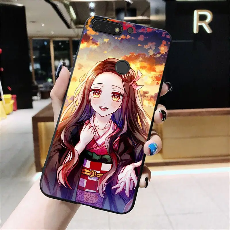 MaiYaCa Япония Kamado Nezuko Kimetsu No Yaiba демоническая убийца телефонная Аза для Huawei Honor 8X 9 10 20
