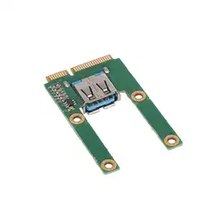 Мини-карта pci-e разъем расширения USB 2,0 Интерфейс Адаптерная плата