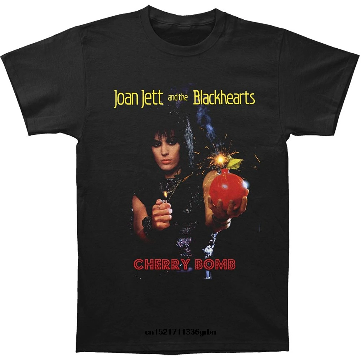 Мужская футболка Модная s Joan Jett вишневая бомба забавная новинка для мужчин |