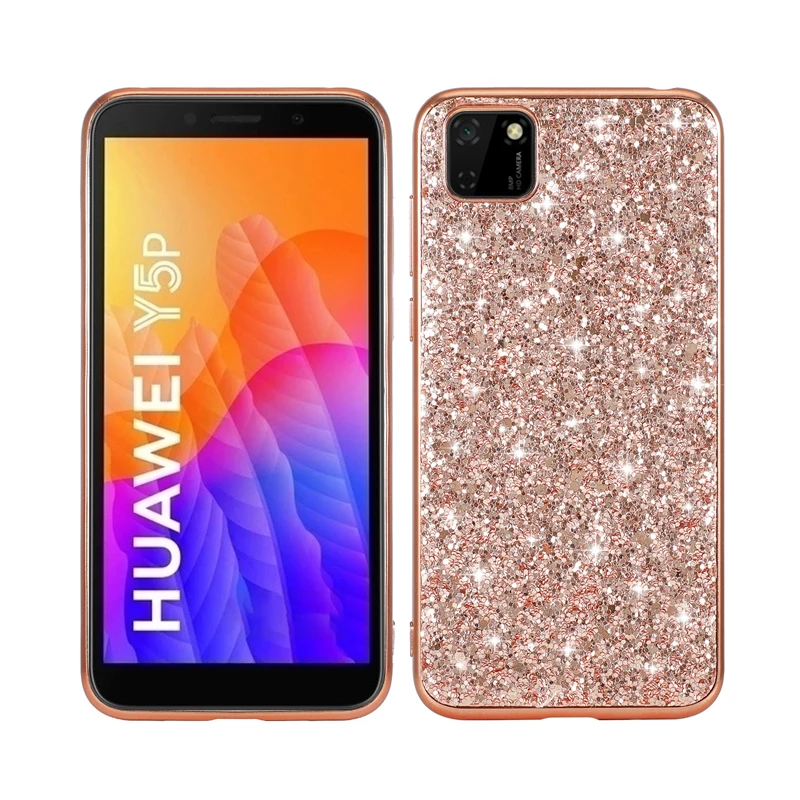 CANDYEIC модные брендовые чехлы для телефонов Huawei Y5P золотой чехол красный телефона