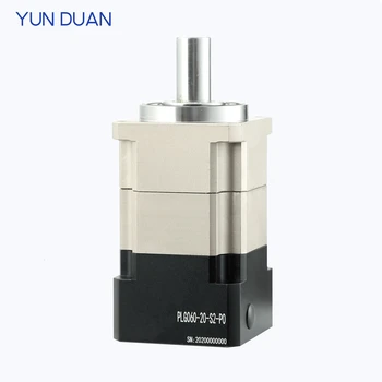 

PLG060 helical gear for stepping motor 4000rpm 3 arcmin gear reducer Nema23 DC motor speedreducer shaft 8mm 2 times torque