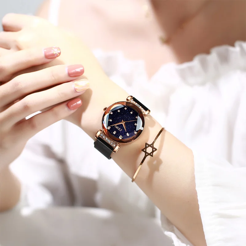 Montre Femme CIVO часы женские роскошные Кристальные кварцевые часы Лидирующий бренд женские модные водонепроницаемые часы Relogio Feminino 8105