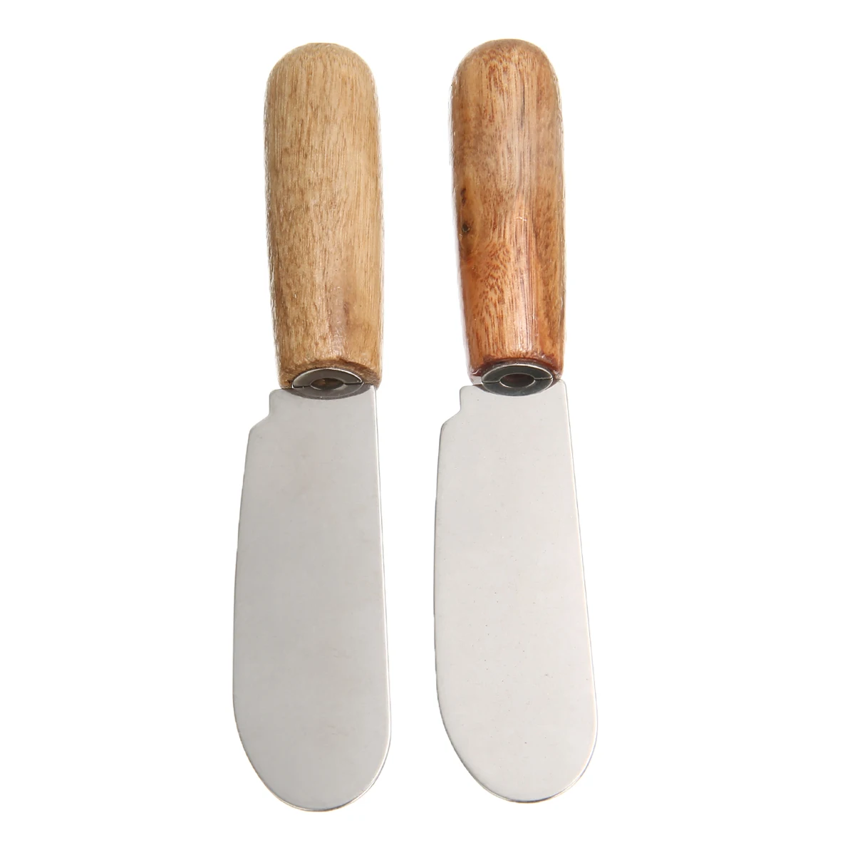 

2pcs Children Kid Cheese Cream Butter Spatula Sandwich Cake Jam Slicer Knife Blade Stainless Steel Safety Kitchen Baking Tool