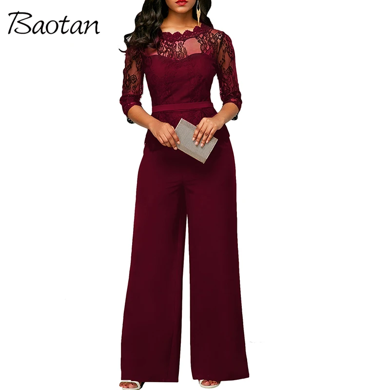 2018 женский комбинезон с коротким рукавом и круглым вырезом повседневный костюм