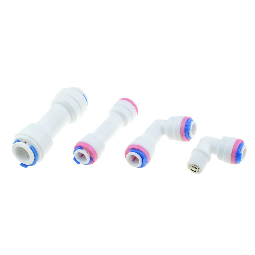 Прямой контрольный клапан RO Water locky быстроразъемный фитинг 1/4 &quotOD шланг 1/8&quot