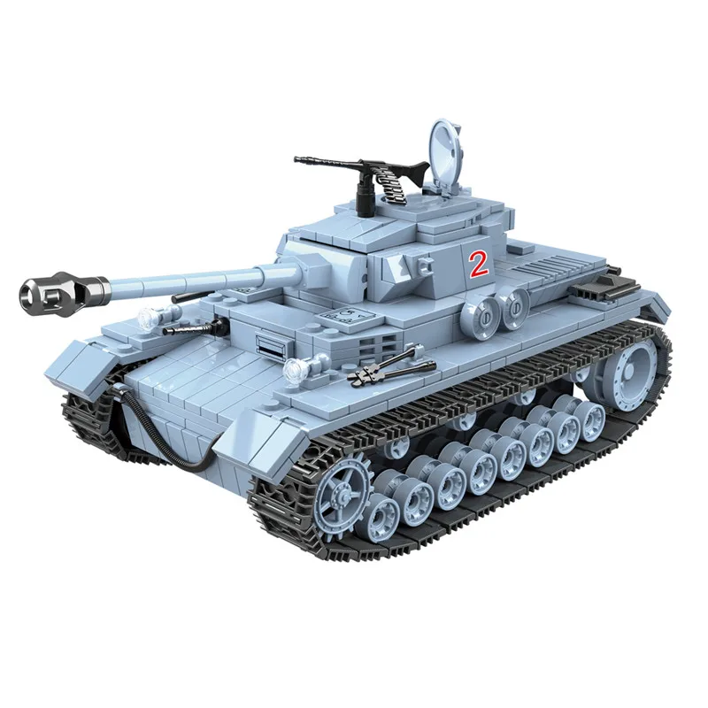 

2019 World War 2 WW2 Soldiers Armored Vehicle Tank Military SWAT Army Building Blocks Bricks Kids Toys